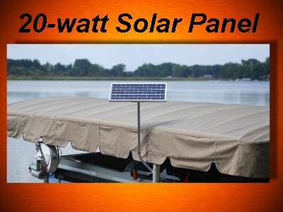 20w 24v Solar Boat Lift Charger